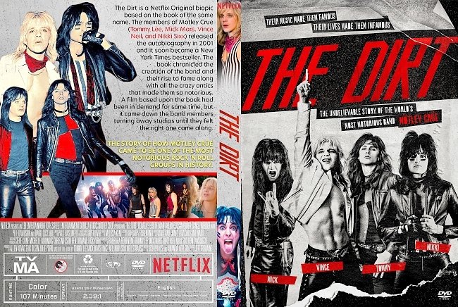 The Dirt DVD Cover 