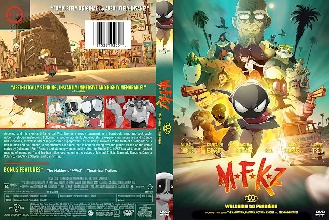 MFKZ (Mutafukaz) DVD Cover 