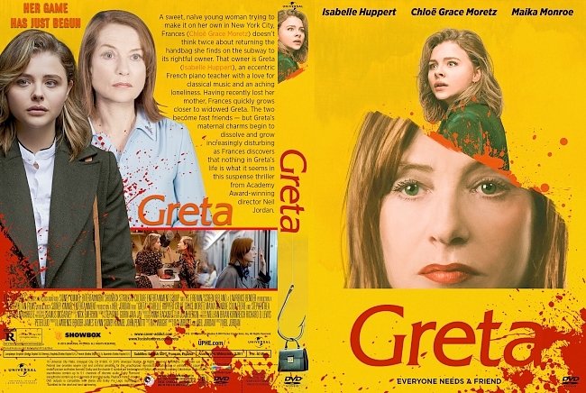 dvd cover Greta DVD Cover