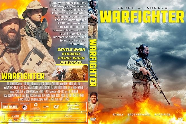 dvd cover Warfighter DVD Cover