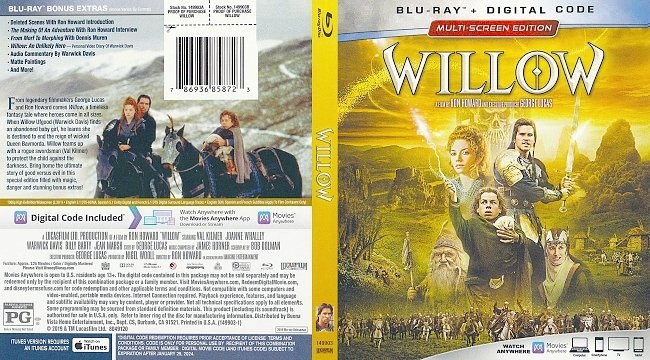 Willow Bluray Cover 