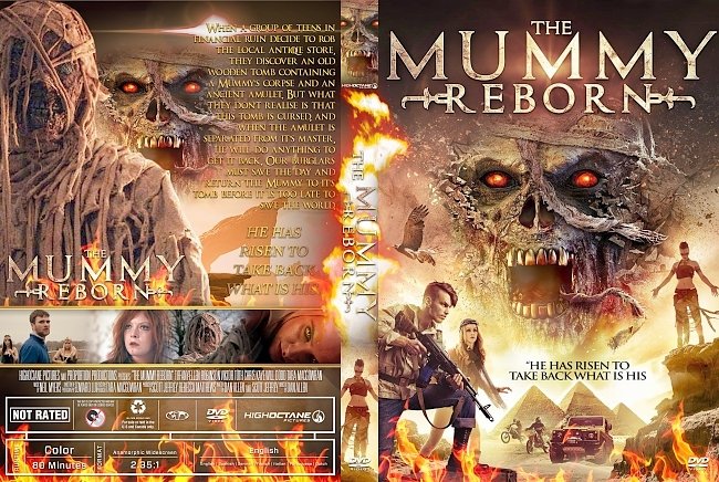 dvd cover Mummy Reborn DVD Cover