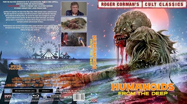 dvd cover Humanoids from the Deep Bluray Cover