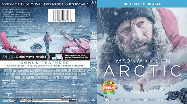 dvd cover Arctic Bluray Cover