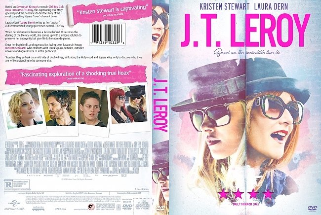 dvd cover JT LeRoy (Jeremiah Terminator LeRoy) DVD Cover