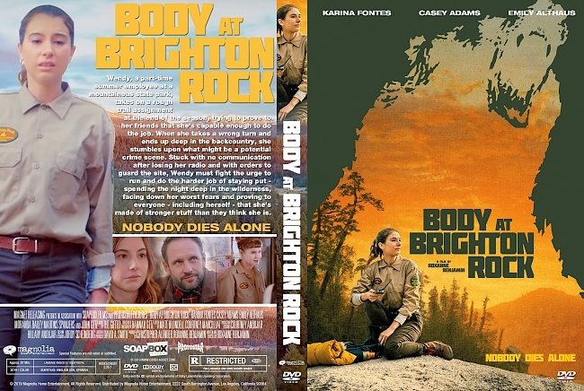 dvd cover Body at Brighton Rock DVD Cover