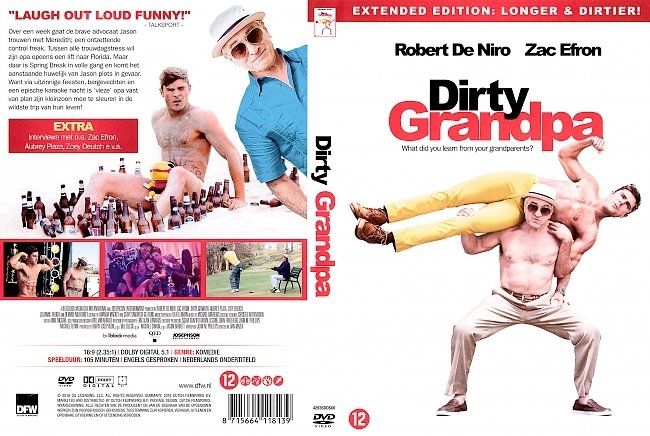 dvd cover Dirty Grandpa (Dutch) DVD Cover