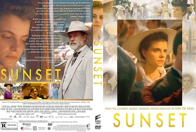 dvd cover Sunset (NapszÃ¡llta) DVD Cover