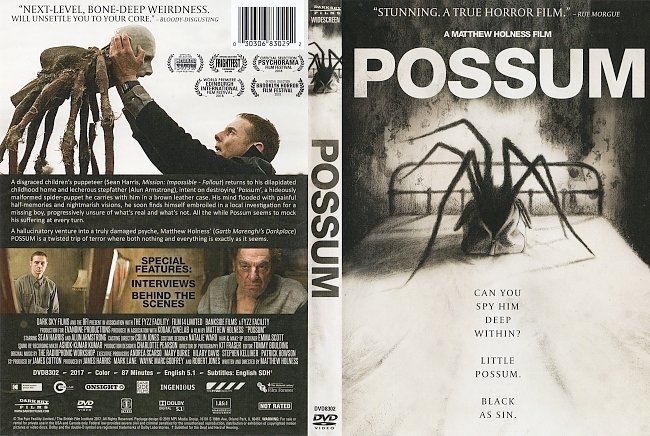 dvd cover Possum DVD Cover