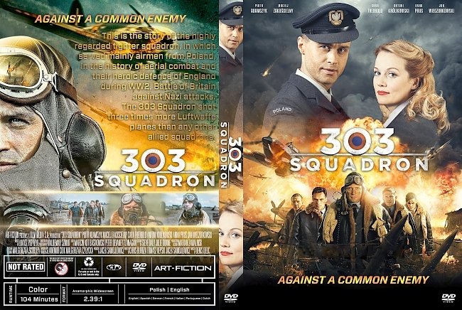 dvd cover 303 Squadron DVD Cover