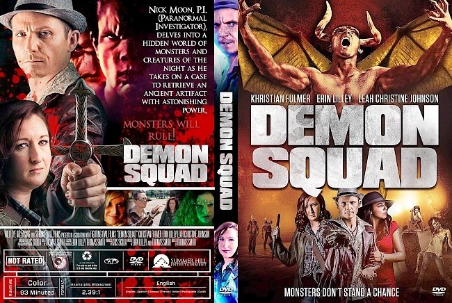 dvd cover Demon Squad DVD Cover