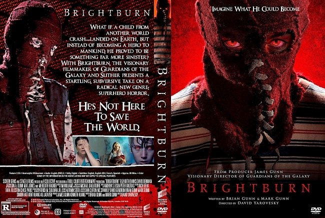 dvd cover Brightburn DVD Cover