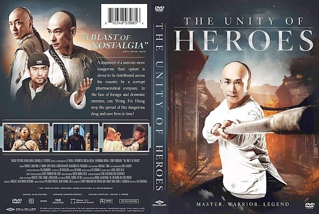 dvd cover The Unity of Heroes DVD Cover