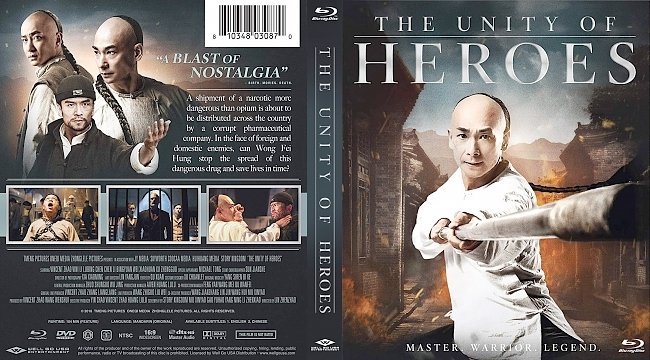 The Unity of Heroes Bluray Cover 