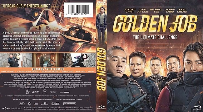 dvd cover Golden Job Bluray Cover