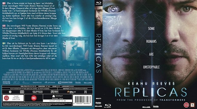 dvd cover Replicas Bluray Cover