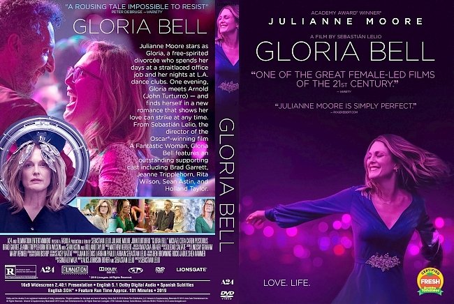 dvd cover Gloria Bell DVD Cover