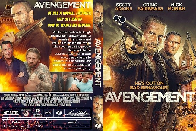 dvd cover Avengement DVD Cover