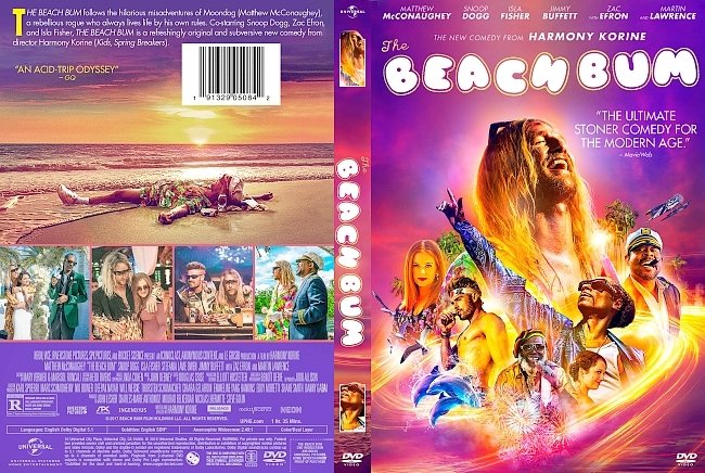 dvd cover The Beach Bum DVD Cover