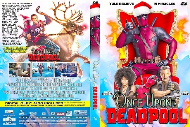 dvd cover Once Upon A Deadpool DVD Cover
