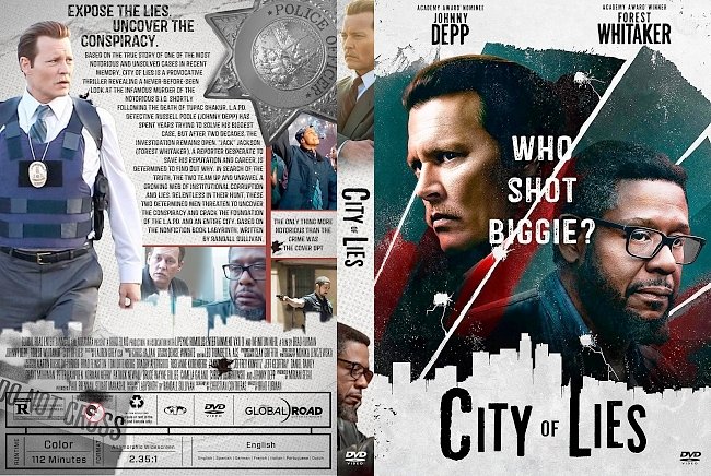 dvd cover City of Lies DVD Cover