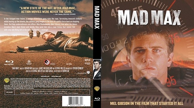 dvd cover Mad Max (1979) Bluray Cover