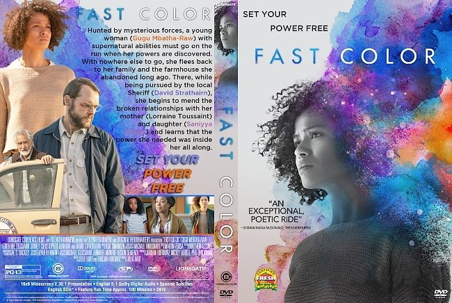 dvd cover Fast Color DVD Cover