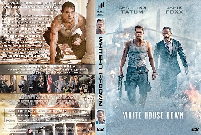 dvd cover White House Down DVD Cover