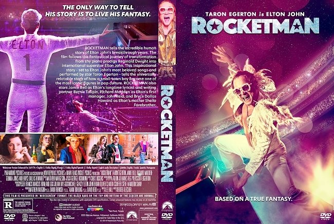 dvd cover Rocketman DVD Cover