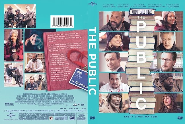 dvd cover The Public DVD Cover