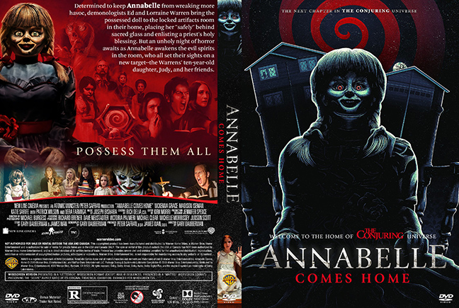 dvd cover Annabelle Comes Home DVD Cover