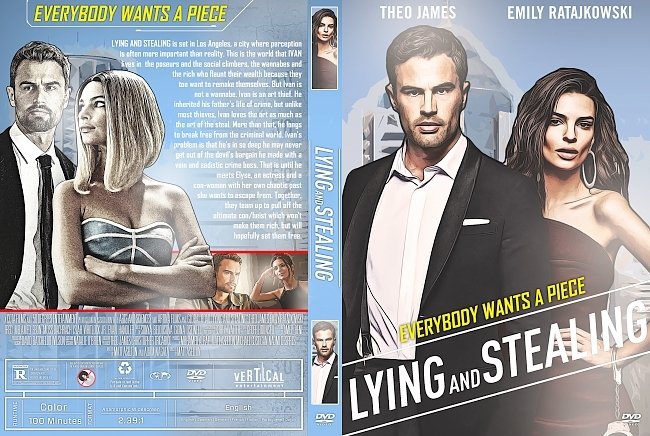dvd cover Lying and Stealing DVD Cover