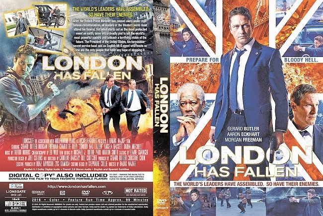 dvd cover London Has Fallen DVD Cover