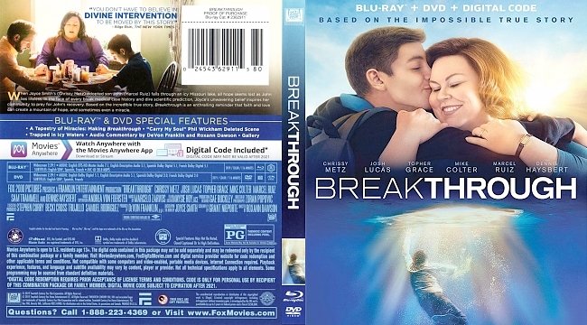 dvd cover Breakthrough Bluray Cover