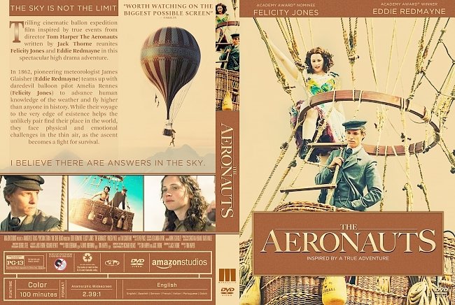 dvd cover The Aeronauts DVD Cover