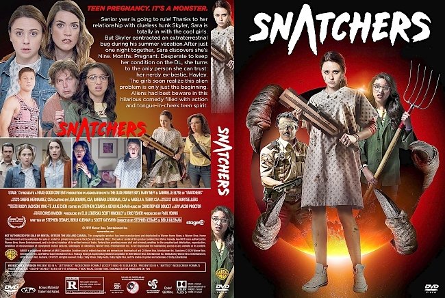 dvd cover Snatchers DVD Cover