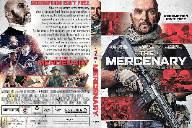 dvd cover The Mercenary DVD Cover