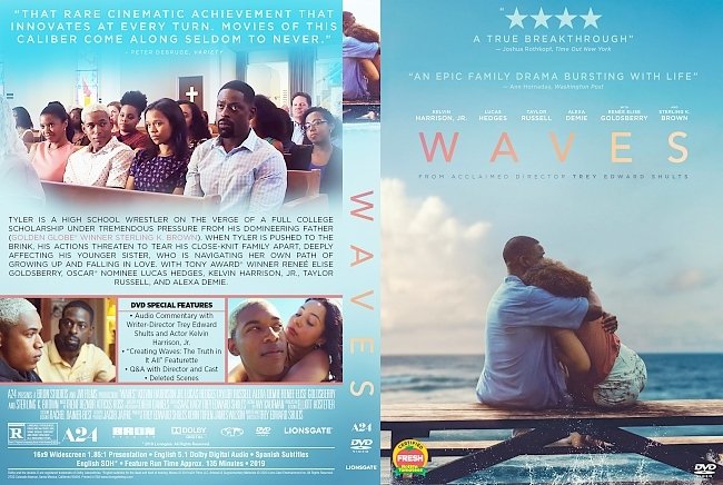 dvd cover Waves DVD Cover