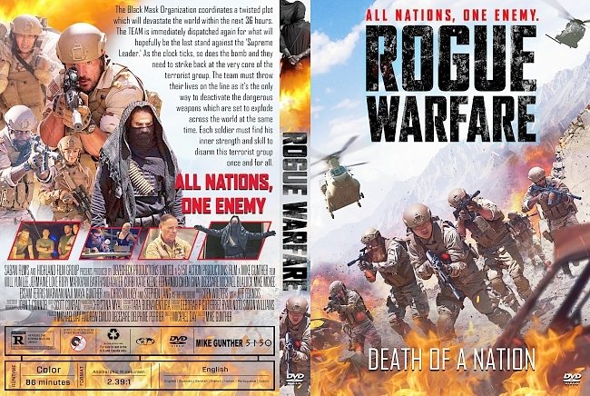 dvd cover Rogue Warfare Death of a Nation DVD Cover