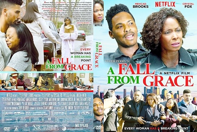 dvd cover A Fall from Grace DVD Cover