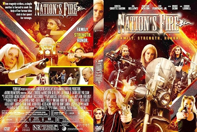 dvd cover Nation's Fire DVD Cover