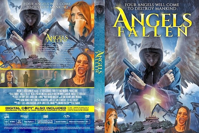 dvd cover Angels Fallen DVD Cover