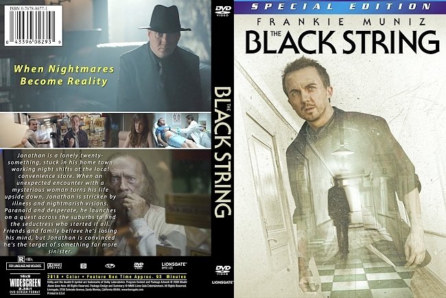 dvd cover The Black String 2018 Dvd Cover