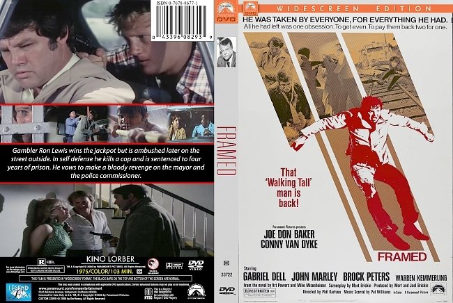 dvd cover Framed 1975 Dvd Cover