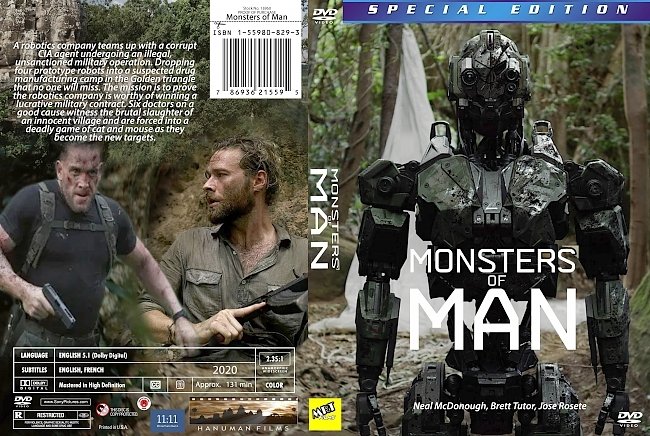 Monsters Of Man 2020 Dvd Cover 