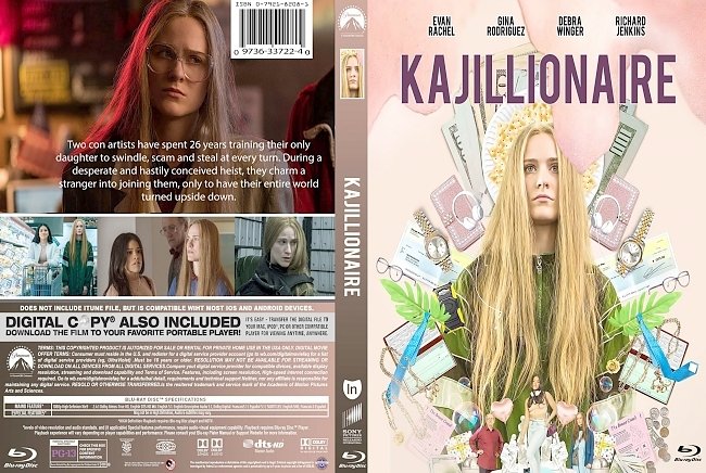 dvd cover Kajillionaire 2020 Dvd Cover