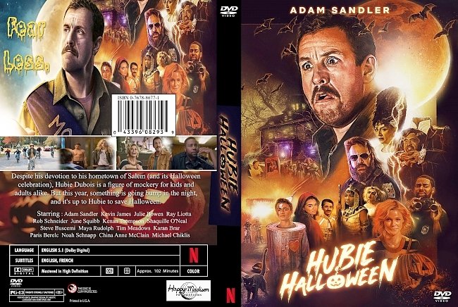 dvd cover Hubie Halloween 2020 Dvd Cover