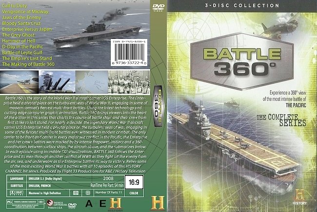 Battle 360_ USS Enterprise 2008 Dvd Cover 