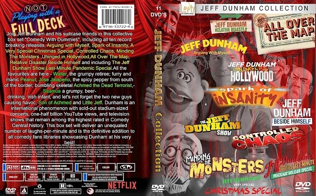 dvd cover Jeff Dunham DVD Collection 2020 Dvd Cover