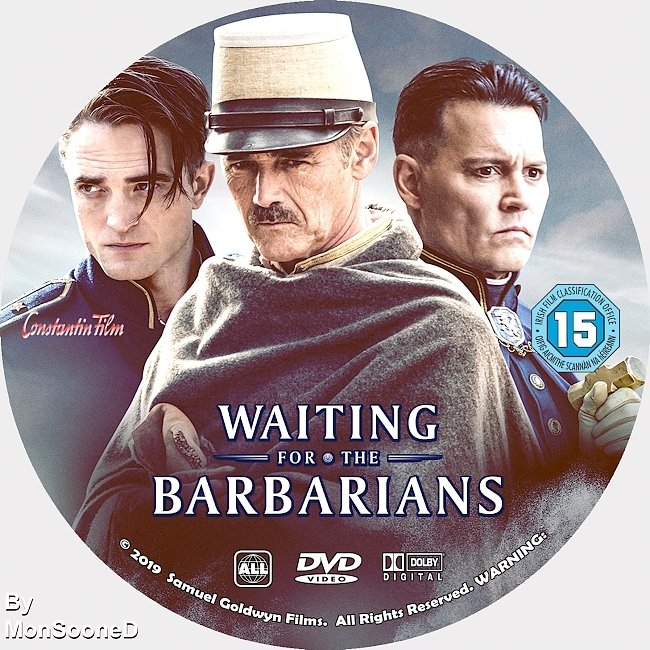 dvd cover Waiting For The Barbarians 2019 Dvd Disc Dvd Cover